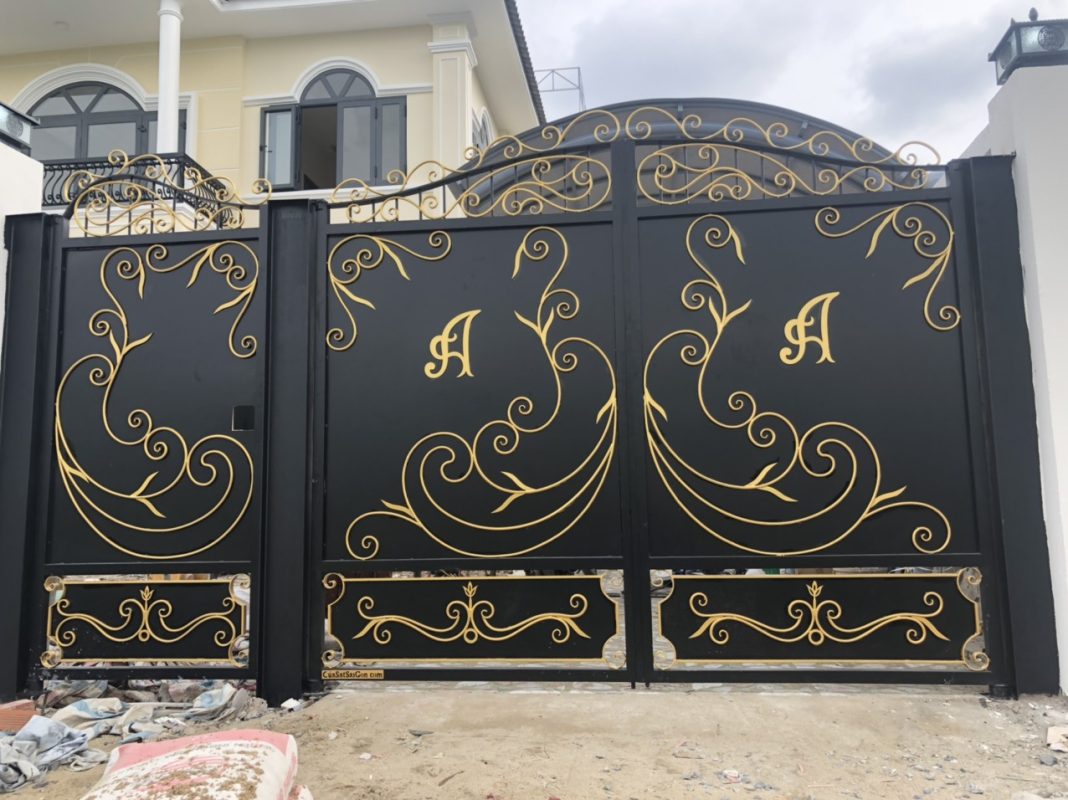 cửa cổng sắt