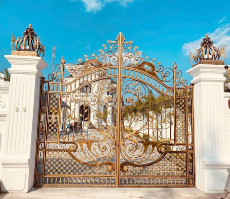 Cổng rào sắt mỹ thuật